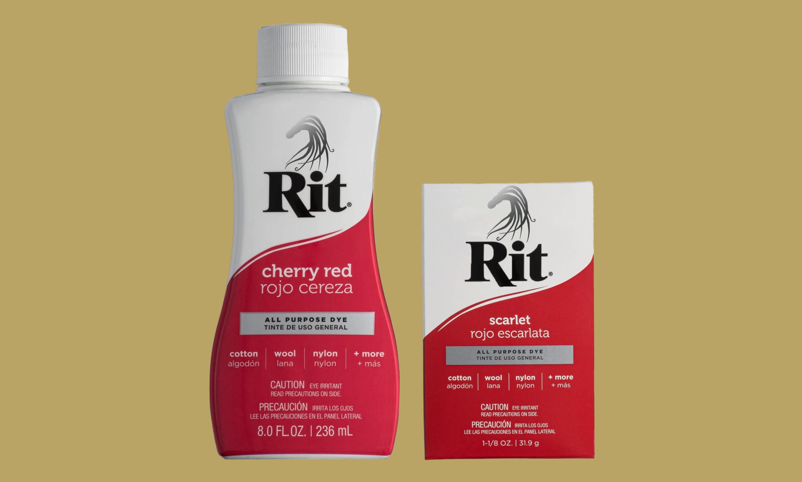 Rit Dye Bottle and Box with new octopus logo