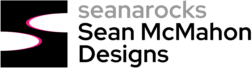 seanarocks Sean McMahon Designs lockup with logo