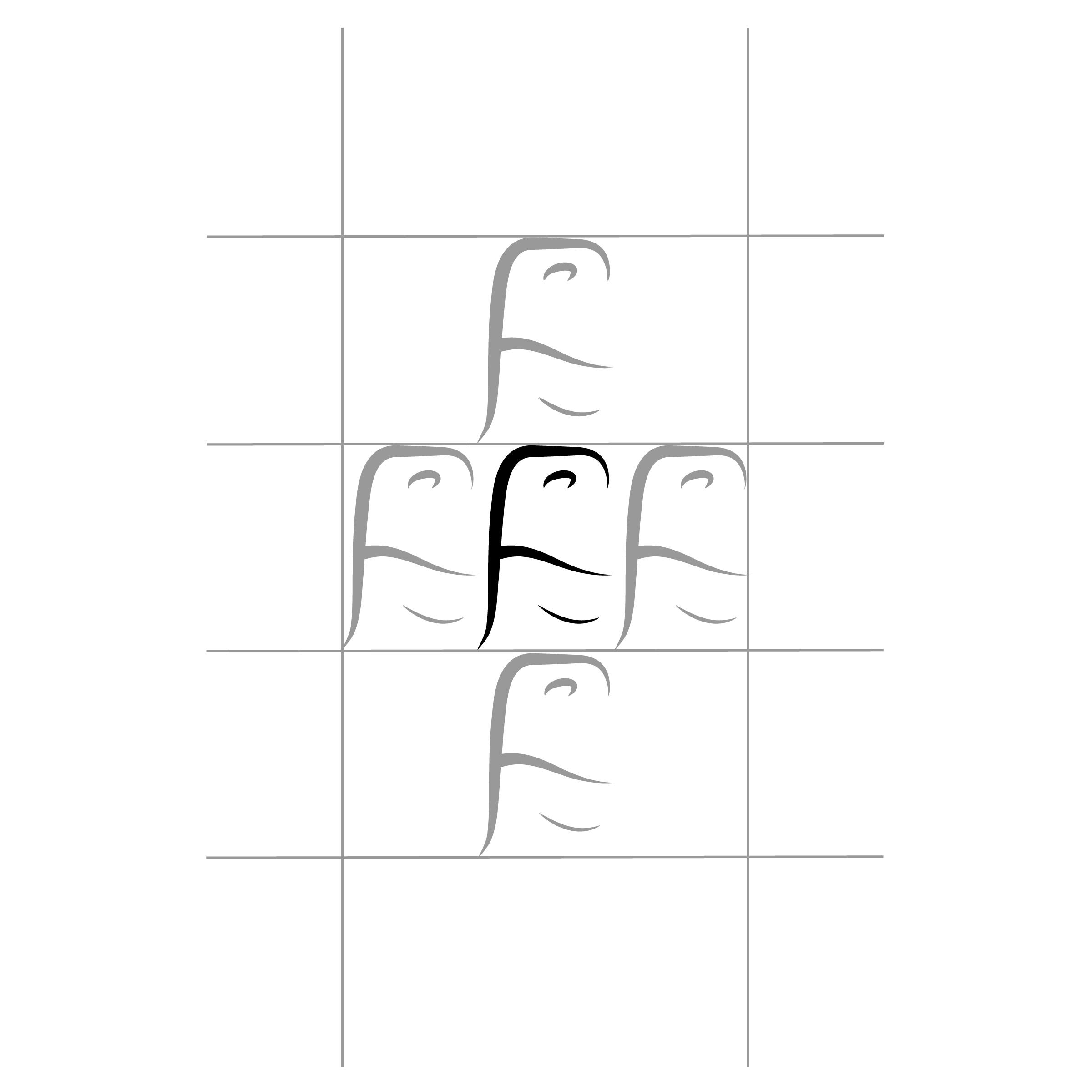 Diagram showing white space required around log