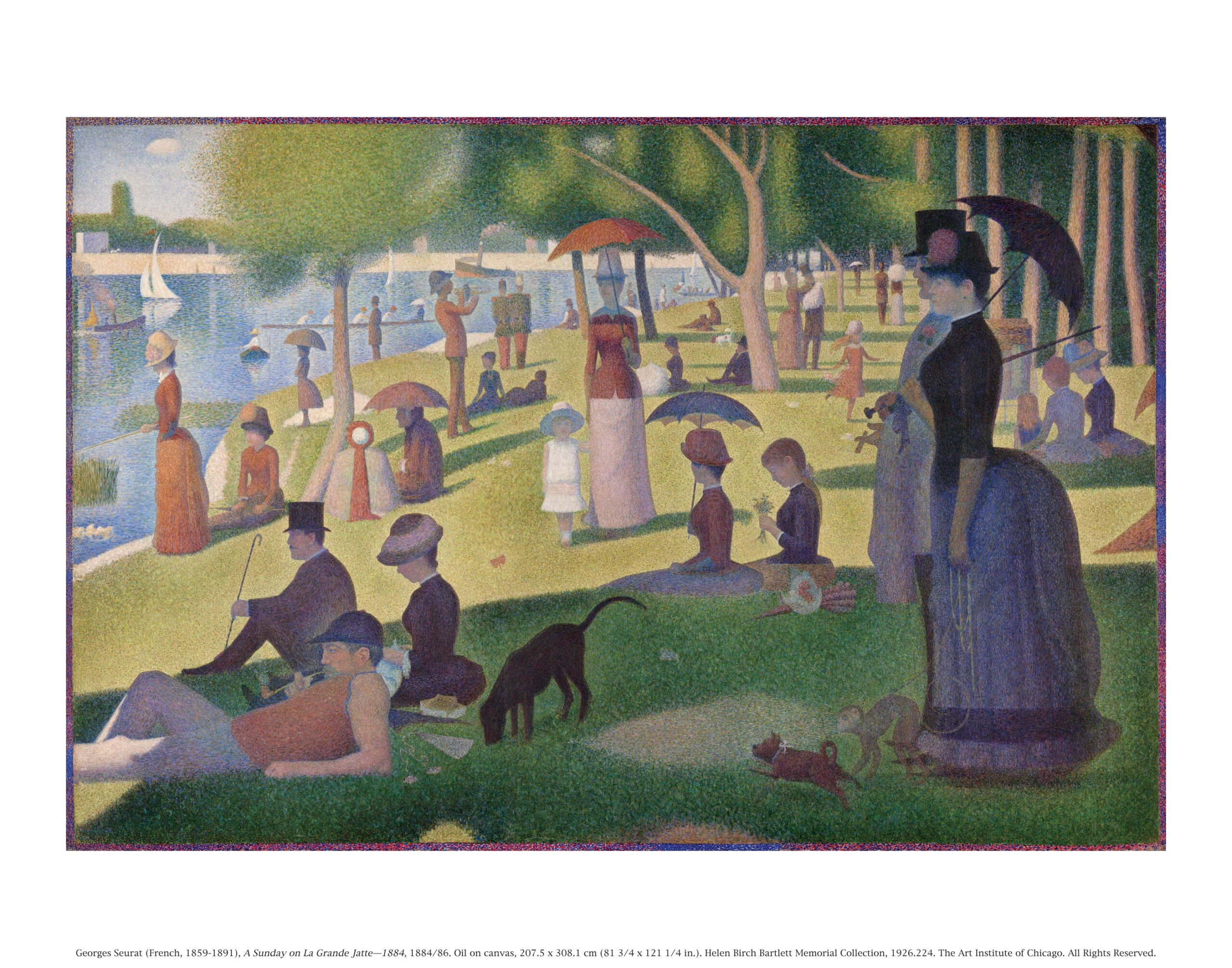Georges Seurat: A Sunday Afternoon on the Island of La Grande Jatte